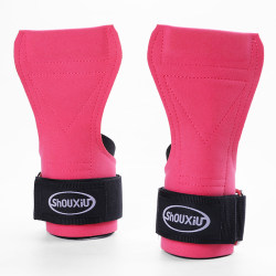 Cowhide deadlift assist with fitness gloves wrist guards for men and women Cowhide deadlift assist with fitness gloves wrist guards for men and women