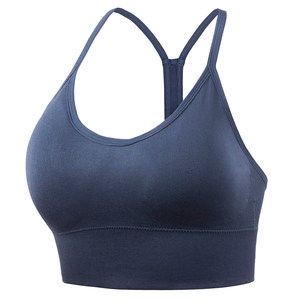 T -type back sports underwear female hollow, breathable, shock -proof fitness running yoga gathered vest fixed bra T -type back sports underwear female hollow, breathable, shock -proof fitness running yoga gathered vest fixed bra