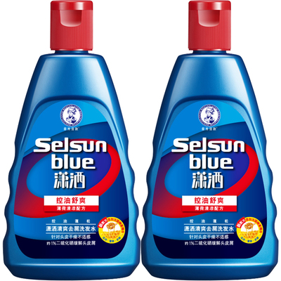 曼秀雷敦selsun潇洒洗发水200ml*4