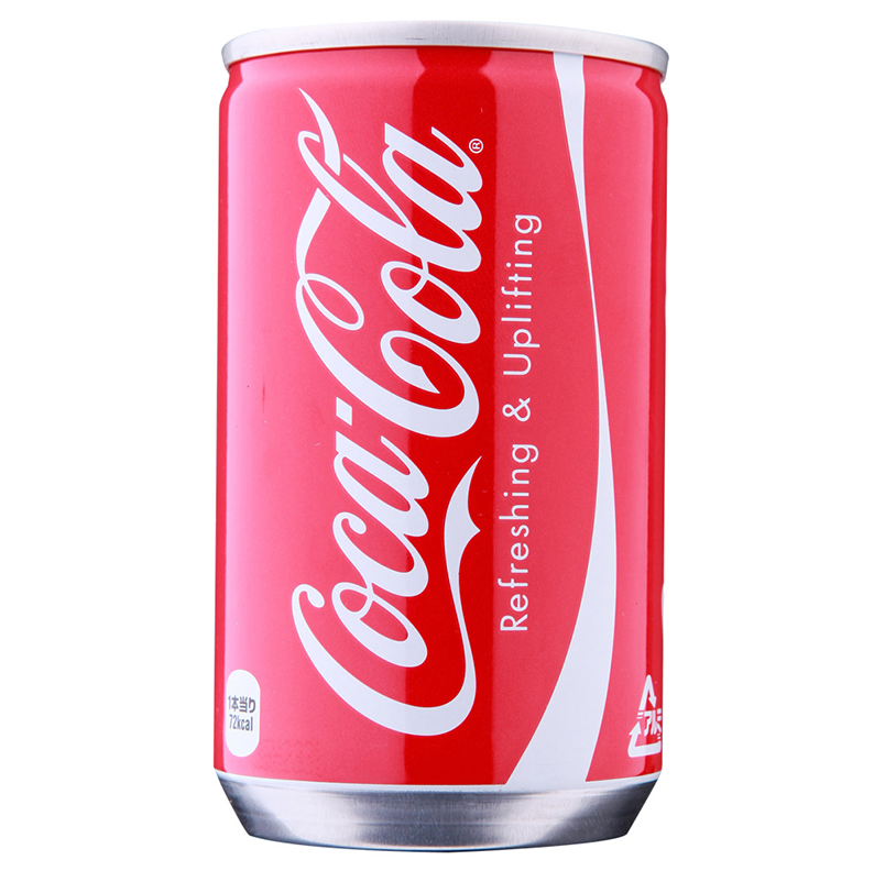 可口可乐 日本进口零食品 cocacola罐装可乐160ml 碳酸饮料