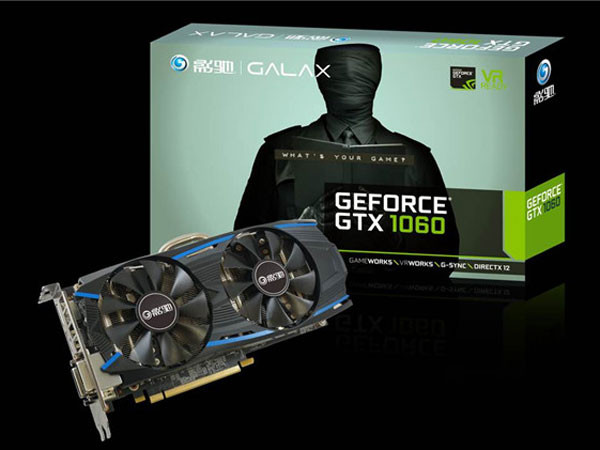 上市就降价!影驰gtx1060大将6gb版仅售1899元