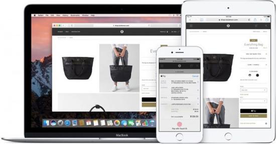 苹果apple pay终于支持网支付,你要感谢ios 10