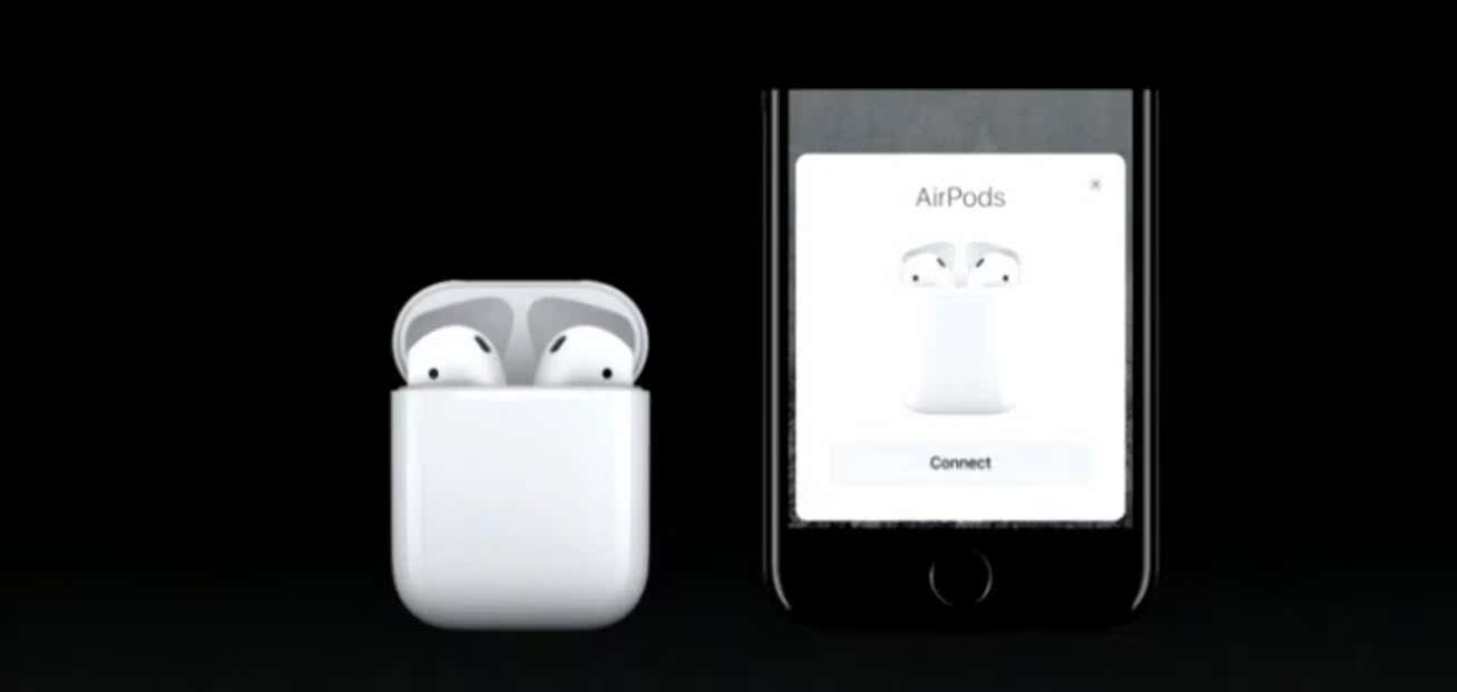 除了iphone以外airpods还可以连接苹果其他设备 内置w1芯片的airpods