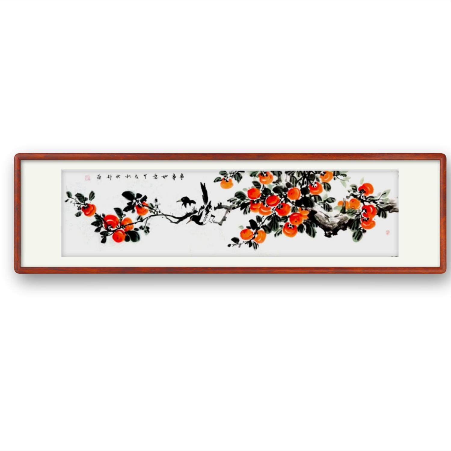 手绘水墨荷花国画清廉书画莲花宣纸小写意花鸟玄关卷轴挂画作品-淘宝网
