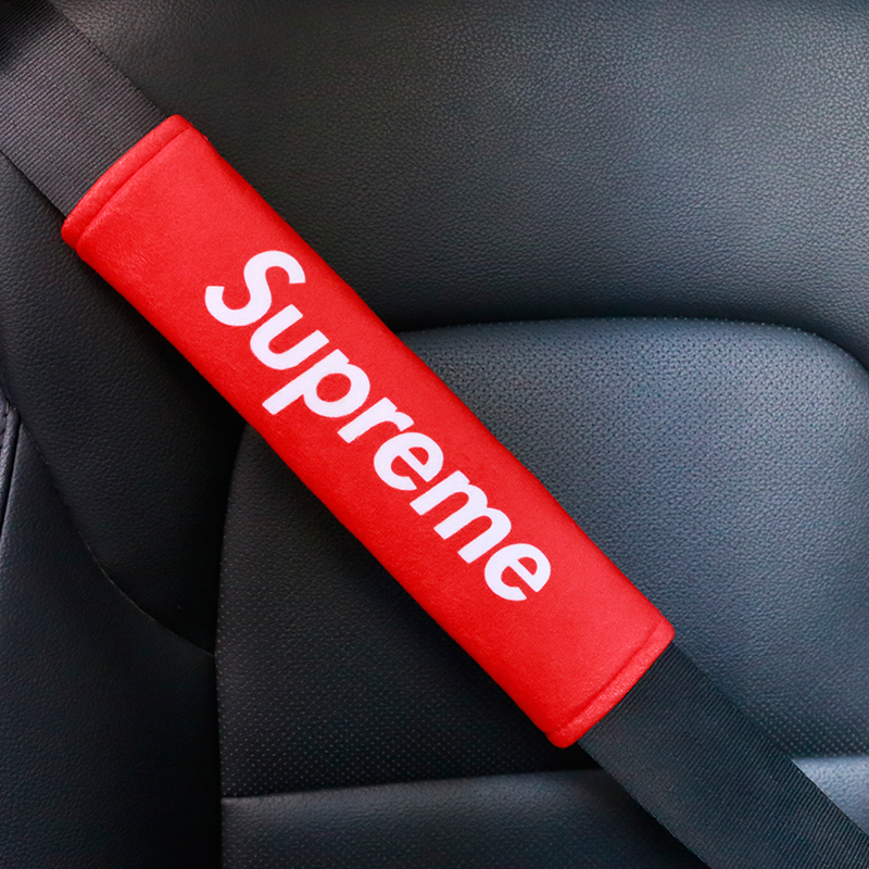 supreme seat belt cover