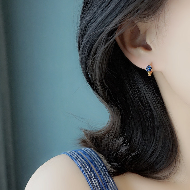 小Z优品耳环2021新款潮复古耳饰925纯银高级感耳钉简约女小巧耳扣