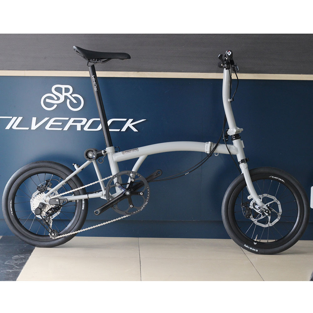 SILVEROCK SR30A碟刹外7速16寸349轮组for小布英布国布折叠车-Taobao