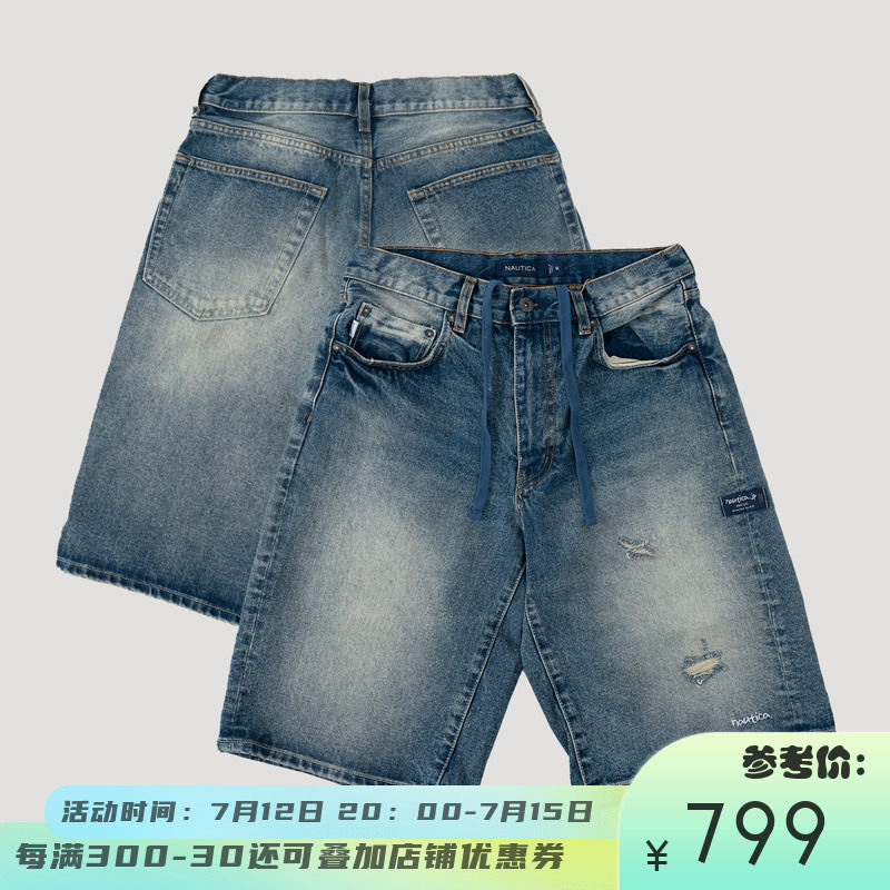 Baggy Jean Shorts 牛仔短褲21SS