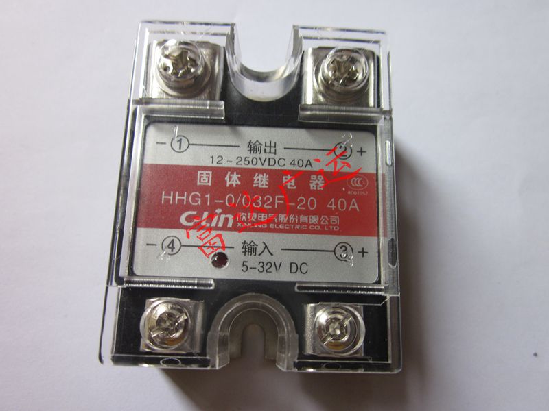 

Розетка Yan Ling SSR-40DD HHG1-0/032F-20 40A