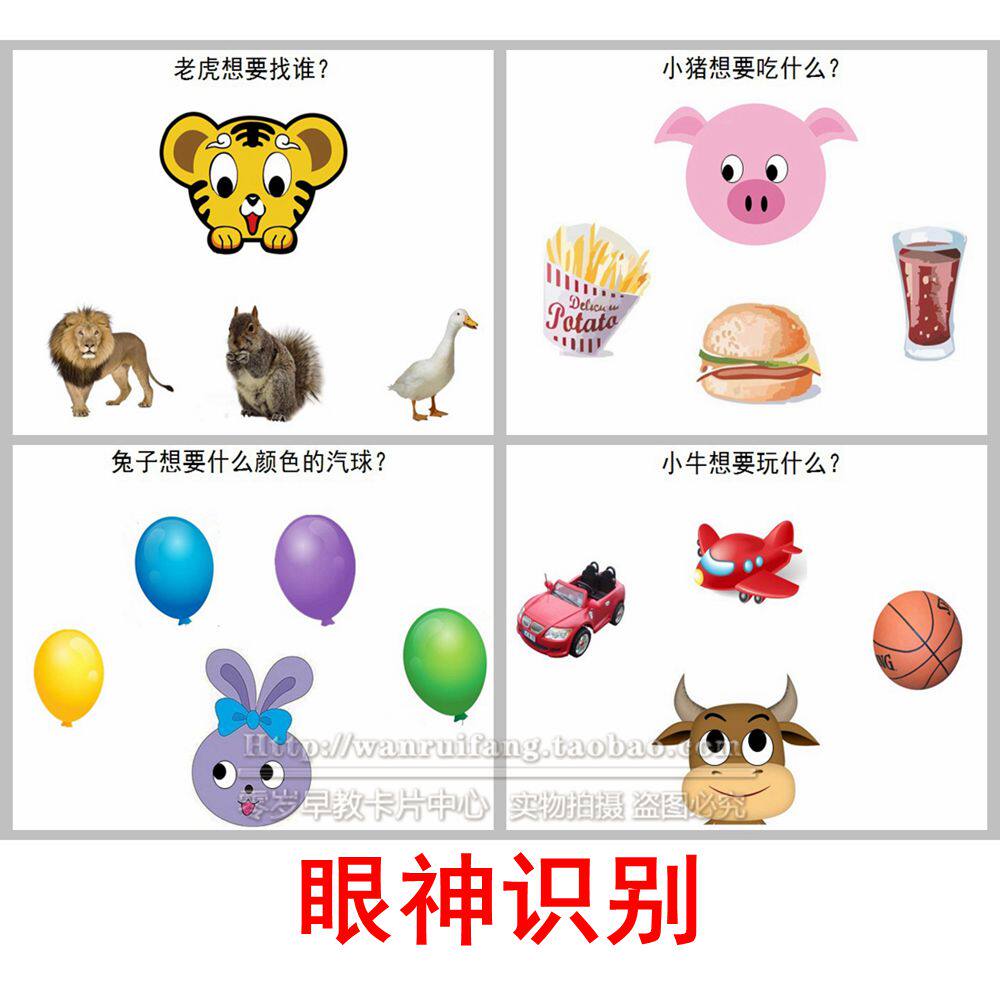 眼神识别想法猜测 儿童孤独症自闭症实操康复早教训练