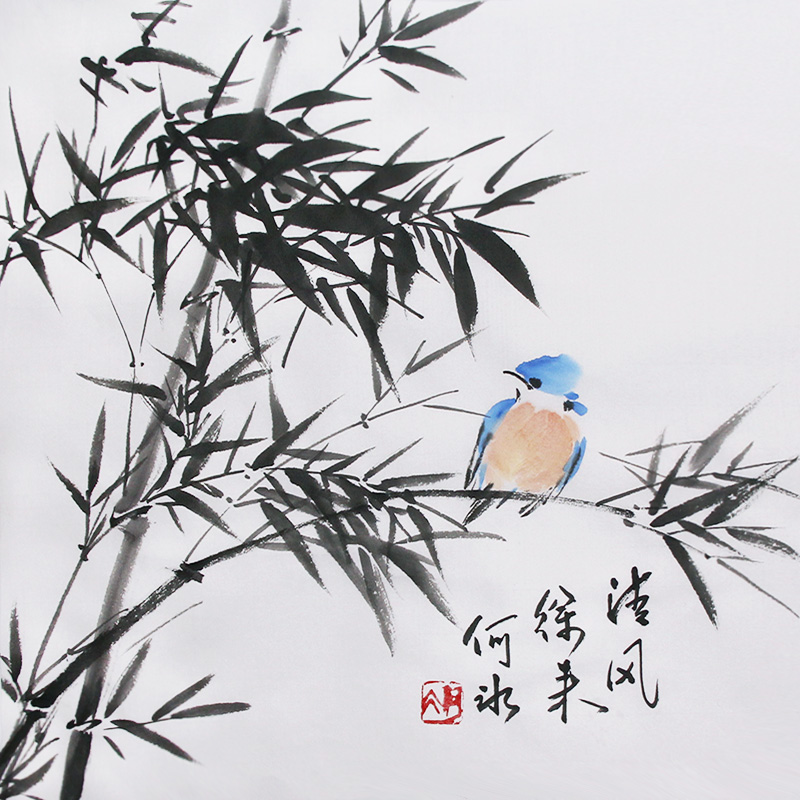 原创手绘葫芦国画特价书画手工装饰画无框挂画现代中式花鸟画真迹-Taobao
