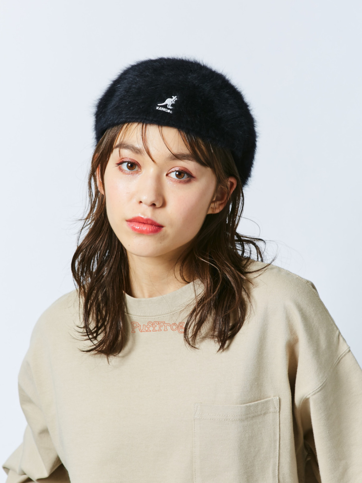 Kangol 504 Cap袋鼠羊毛复古鸭舌帽子画家帽王嘉尔同款网眼贝雷帽-Taobao