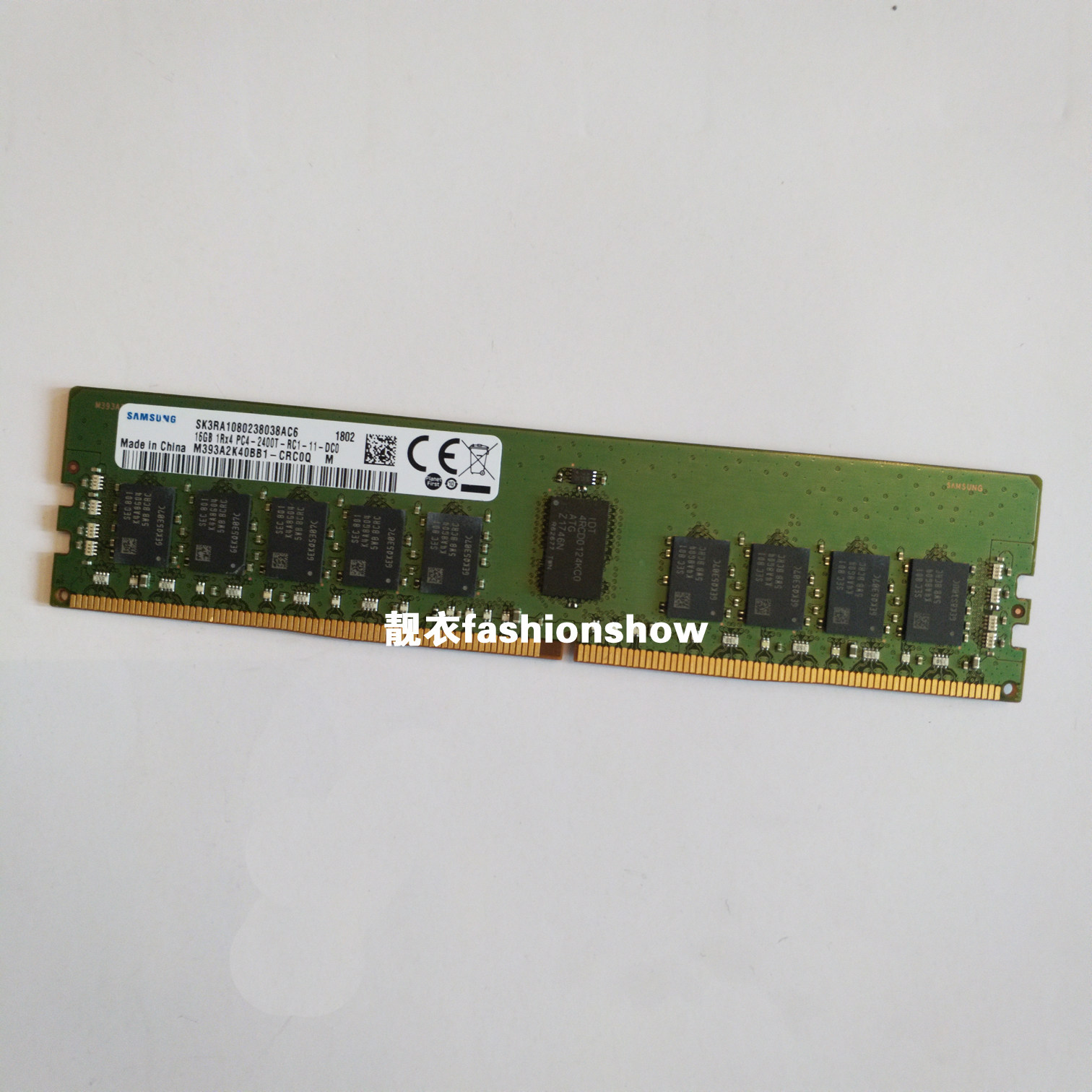 Dell戴尔16GB PC4-2666V-E AA358195 SNPVDFYDC/16G ECC 1.2V内存评价 
