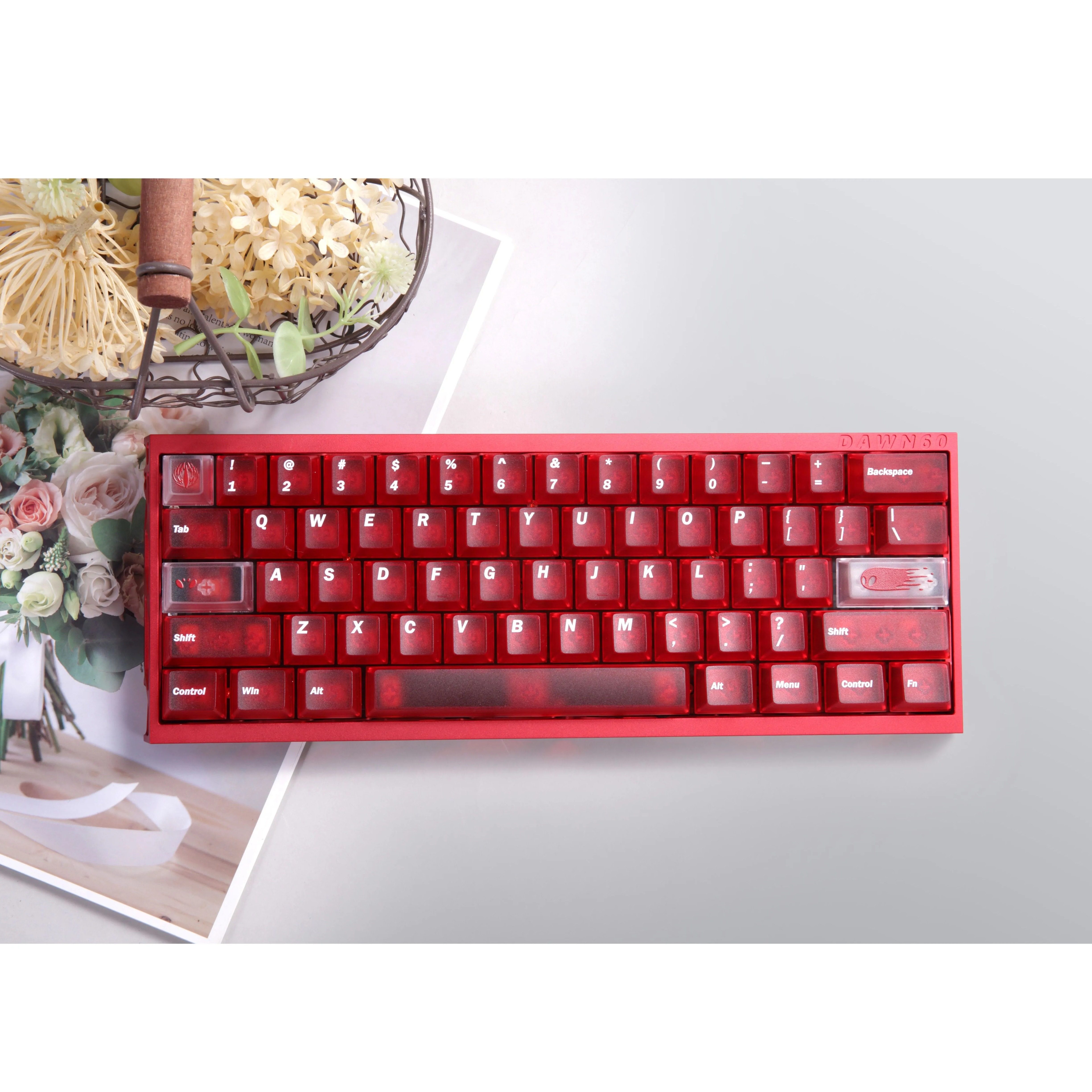 「Wooting 60HE+ 改造カスタムキーボード 磁玉軸」 Wooting 60HE+ 改造カスタムキーボード 磁玉軸」 Wooting 60HE+ 改造