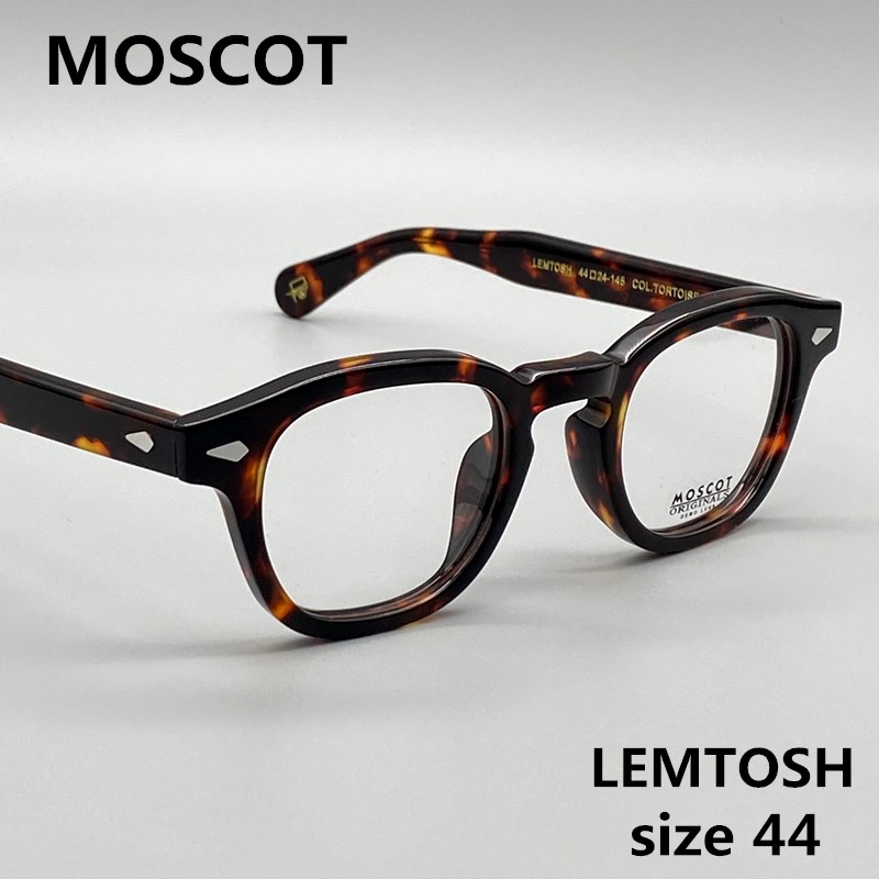 MOSCOT LEMTOSH瑪士高眼鏡框男復古板材近視眼睛架女潮德普同款架-Taobao