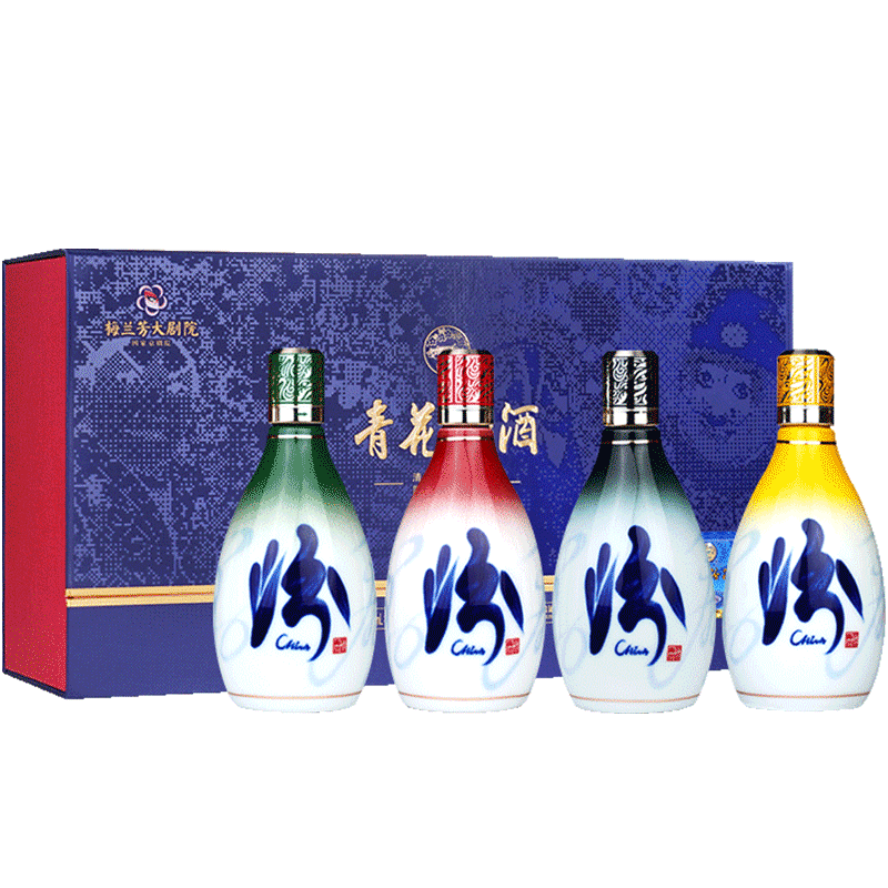 山西杏花村汾酒42度青花25年475ml*2瓶国产白酒纯粮酿造评价- 淘宝网