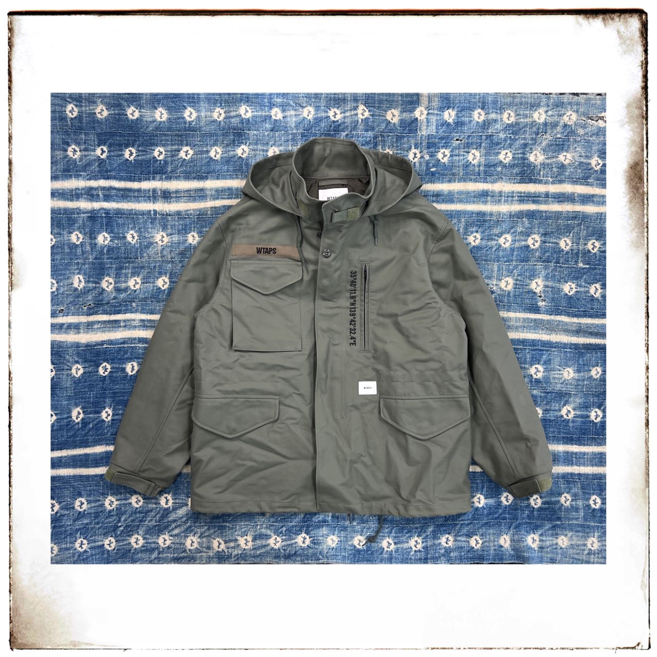 现货WTAPS 21AW INCOM / JACKET/NYCO.WEATHER 尼龙连帽夹克宽松-Taobao