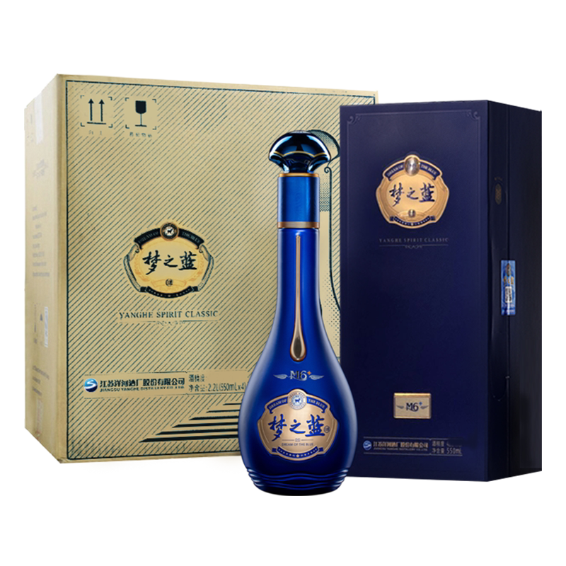 洋河梦之蓝手工班10年40.8度500mL评价- 淘宝网