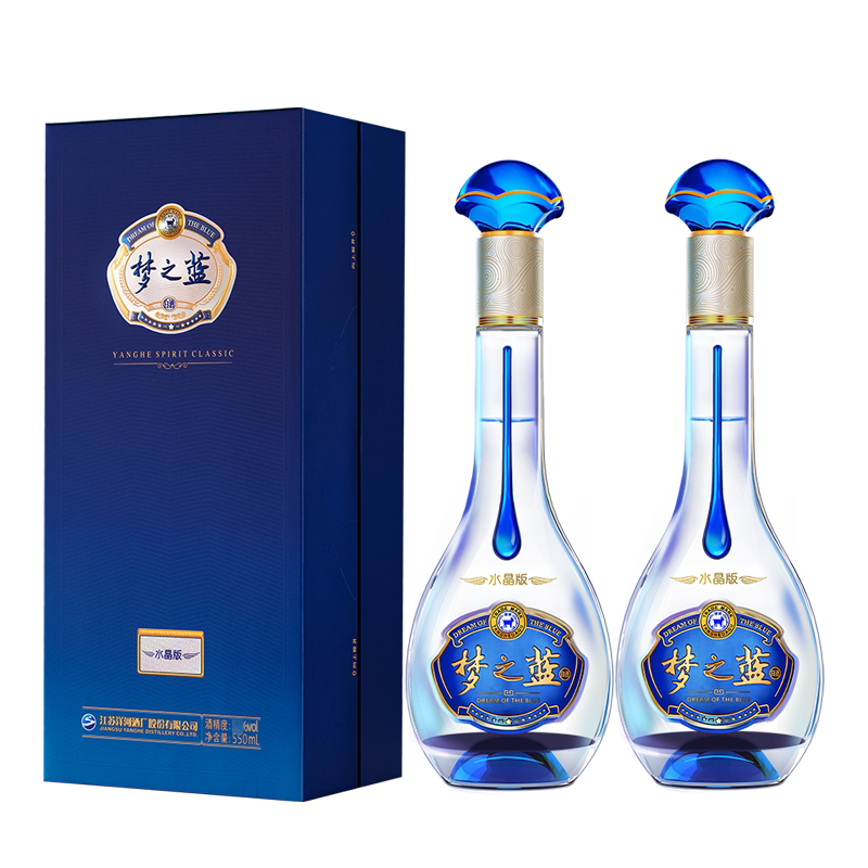 洋河大曲55度500mL*6瓶官方自营旗舰店浓香型白酒评价- 淘宝网