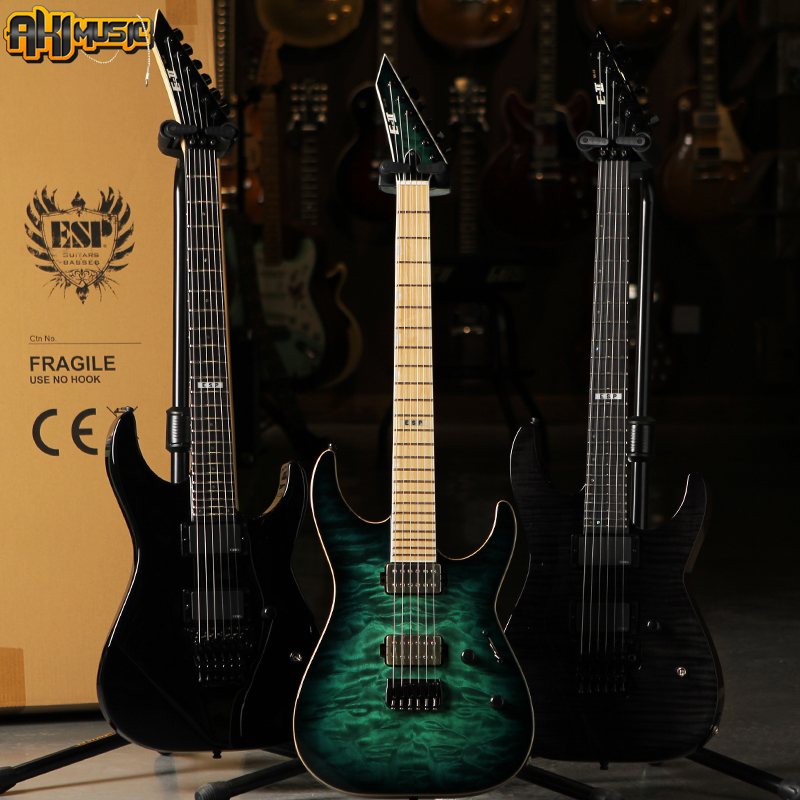 日本ESP Original M-II CTM Custom24品大双摇重金属定制电吉他-Taobao