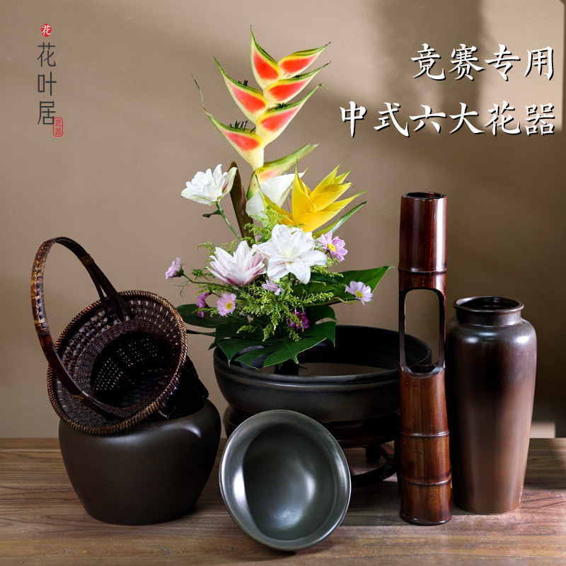 最新デザインの 油抜き竹花瓶 生け花 掛け花入れ 華道具 茶道具