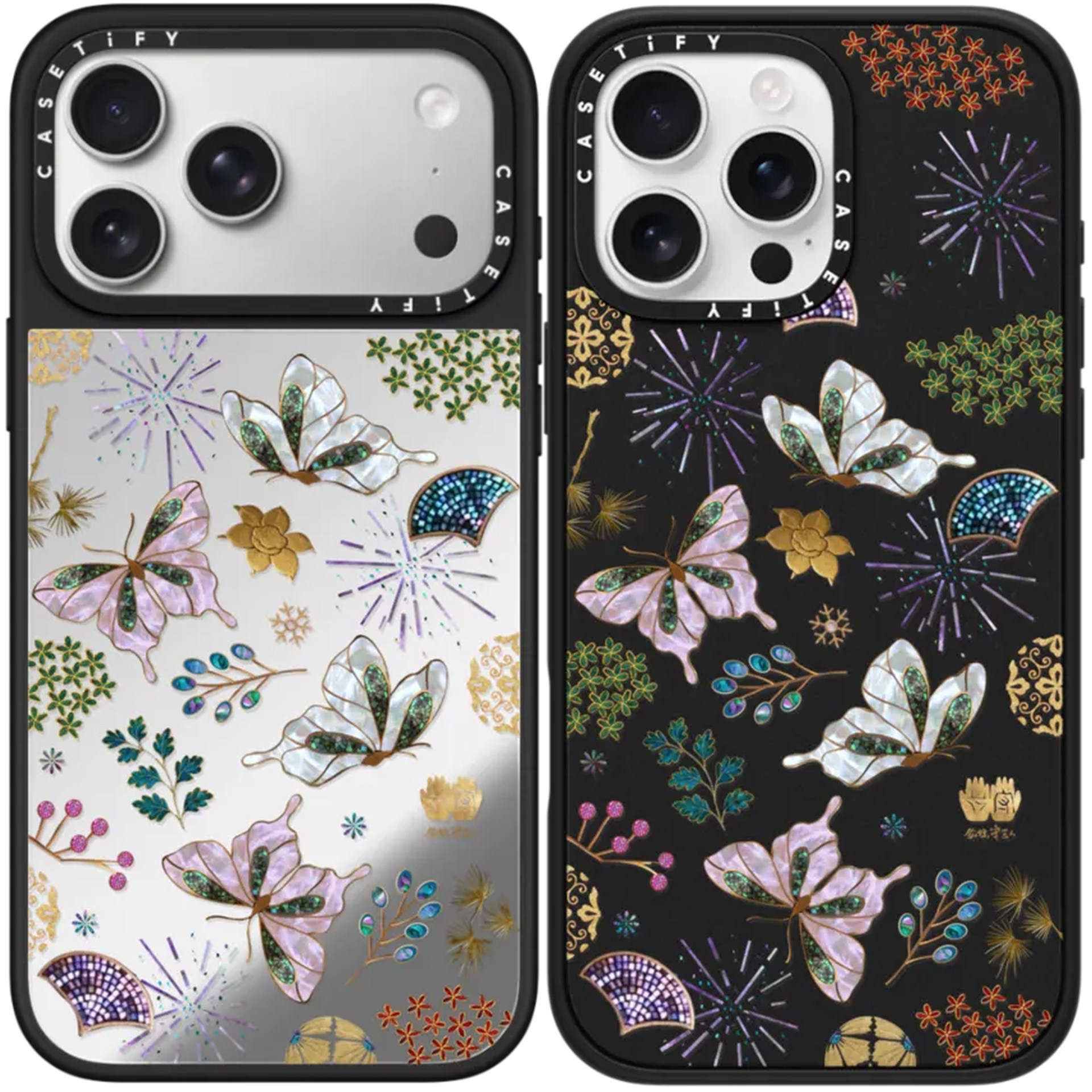 现货CASETiFY村上隆粉色太阳花FLOWERS BLOOM适用苹果iPhone17ProMax
