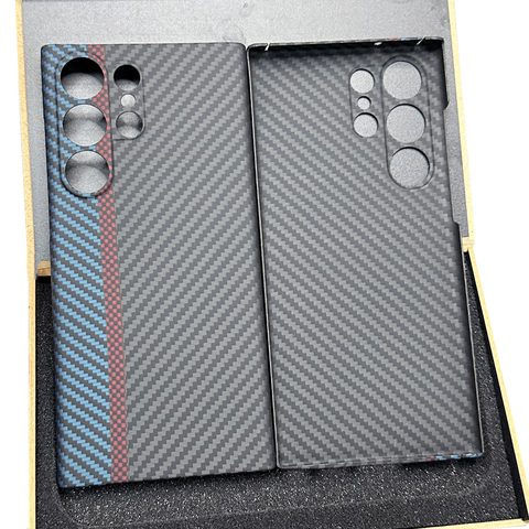 S24, S24 Plus, S24 Ultra Rimless Borderless Frame Lightweight Magnetic Hollow Heatsink Heat Dissipation Carbon Fiber Samsung