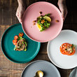 Nordic Ceramic Western Dish Steak Plate Ins Wind Plate Creative Net Red Tableware Salad Plate Household Dish Dish Nordic Ceramic Western Dish Steak Plate Ins Wind Plate Creative Net Red Tableware Salad Plate Household Dish Dish
