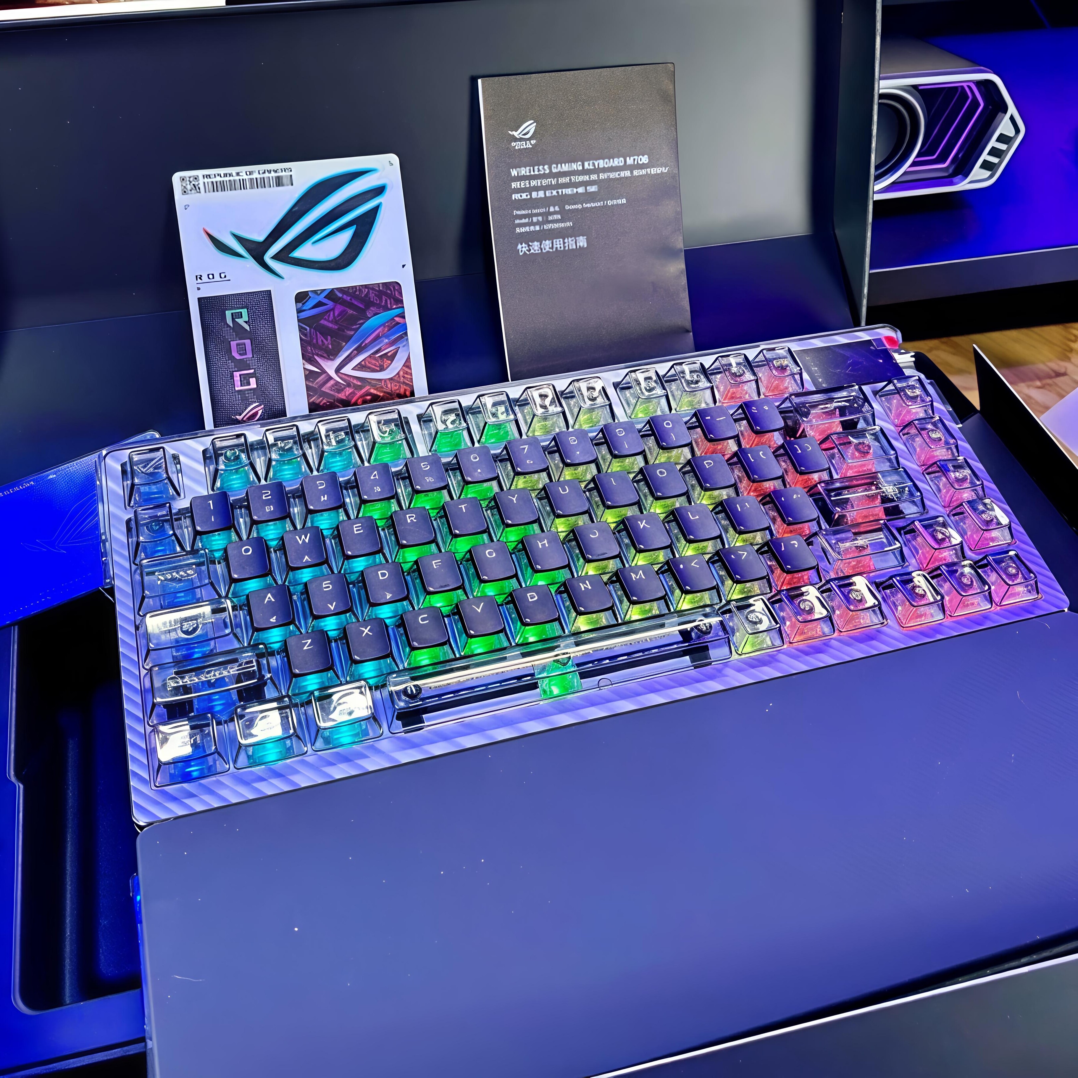 国内现货TGR 910 v2 ME Midnight Green and Suave Blue机械键盘评价