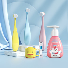 儿童牙刷1软毛3超细6岁以上0婴幼儿2乳牙一岁半10宝宝12牙膏4套装