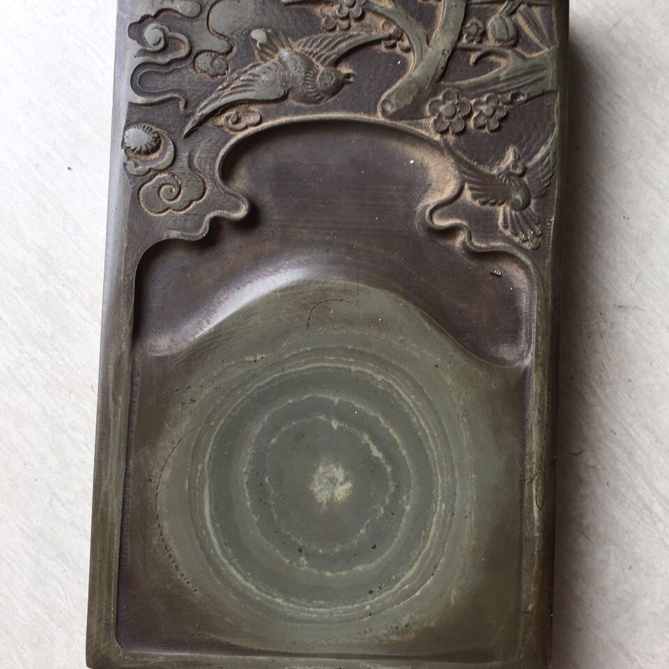 木雕木胎漆器剔红雕漆描彩漆器山水人物圆盒重207克文房把玩评价- 淘宝网