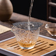Glass Fair Cup Tea Leak Integrated Tea Stand Thickened Pouring Tea Distributor Heat Resistant Cup Japanese Hammer Tea Set Glass Fair Cup Tea Leak Integrated Tea Stand Thickened Pouring Tea Distributor Heat Resistant Cup Japanese Hammer Tea Set