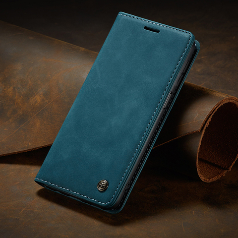 Vintage Wallet S24, S24 Plus, S24 Ultra Folio Flip Business Samsung Phone Case
