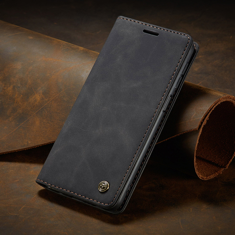 Vintage Wallet S24, S24 Plus, S24 Ultra Folio Flip Business Samsung Phone Case