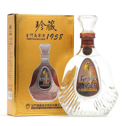 金门高粱酒传奇复刻版白金龙58度580ml金门白金龙58周年纪念酒6瓶评价