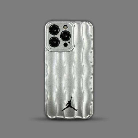 Silver — Original AJ Air Jordan New 15, 14, 13, 12 iPhone Case