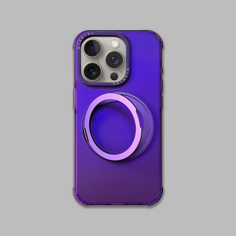 Neon Color MagSafe Ring Kickstand 15, 14, 13, 12 iPhone Case