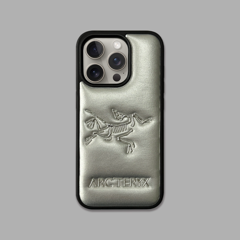 Silver — Arc'teryx Jacket New 15, 14, 13, 12 iPhone Case