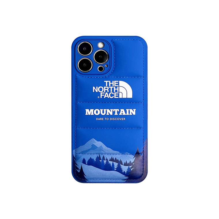 The North Face Mountain Dare To Discover New Puffy Puffer Down Jacket 15, 14, 13, 12 iPhone Case