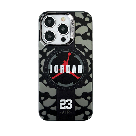 New Air Jordan Nike Leopard Spots 15, 14, 13, 12 iPhone Case
