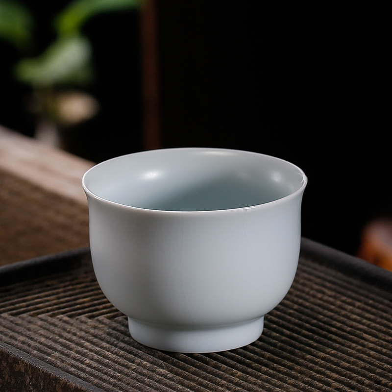 茶杯 汝かまど 主人杯 品茶杯 茶碗 功夫茶茶器 茶碗 手作り茶杯茶具