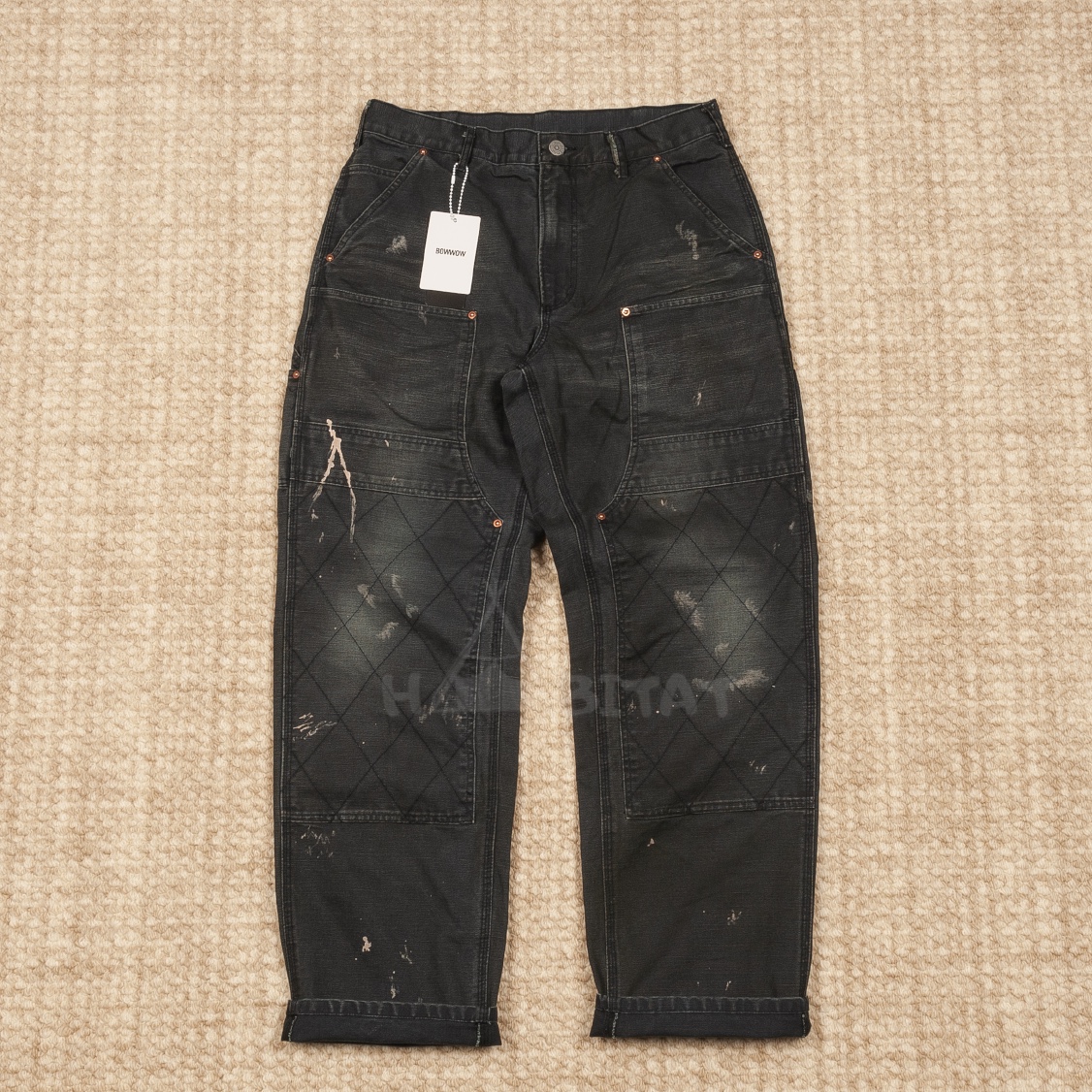 现货MADNESS x N.HOOLYWOOD DENIM JKT联名破坏牛衣余文乐22AW-Taobao