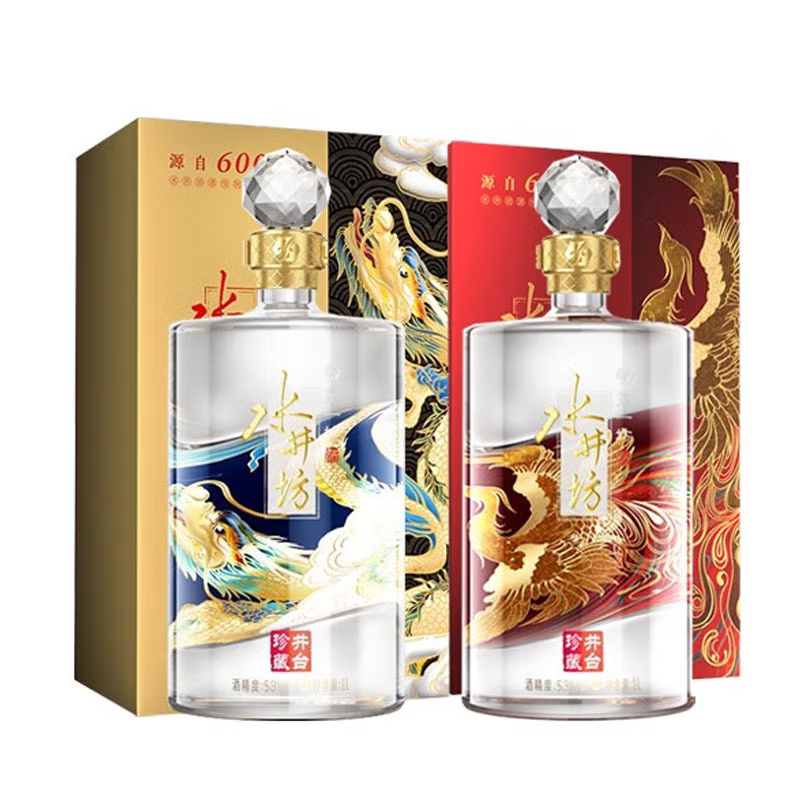 水井坊菁翠52度500ml浓香型白酒送礼纯粮食酒水井坊官方旗舰店评价- 淘宝网