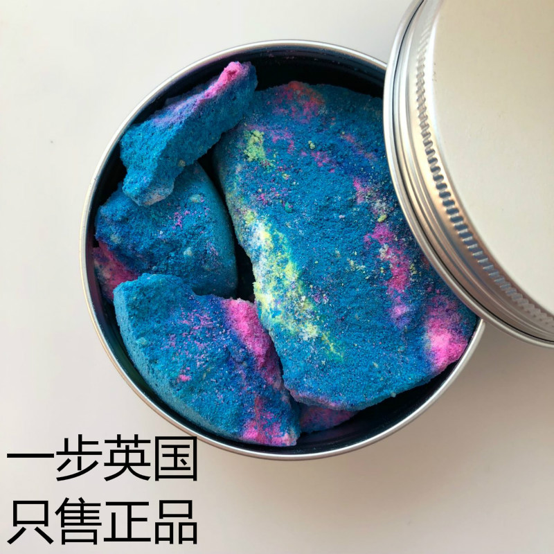 體驗試用英國lush天鵝絨浴芭泡泡浴the Comforter 100g