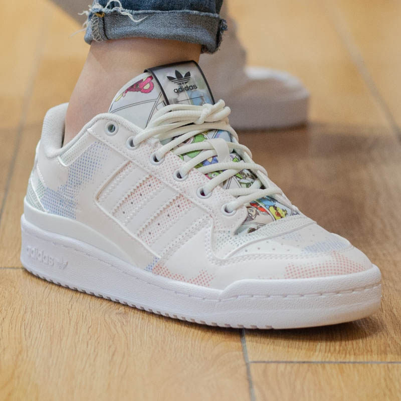 Adidas三葉草女鞋2022夏季新款運動休閒透氣厚底耐磨板鞋GW8571 - Taobao