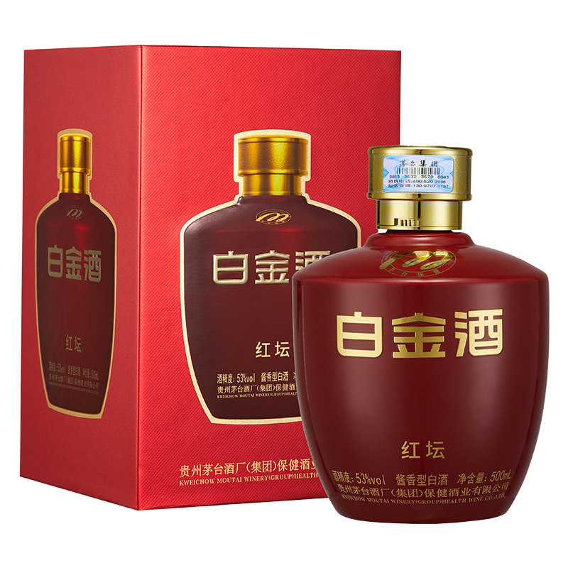 贵州白金酒酱香型白酒53度白金梦酒纯粮酿造500ml整箱装评价- 淘宝网