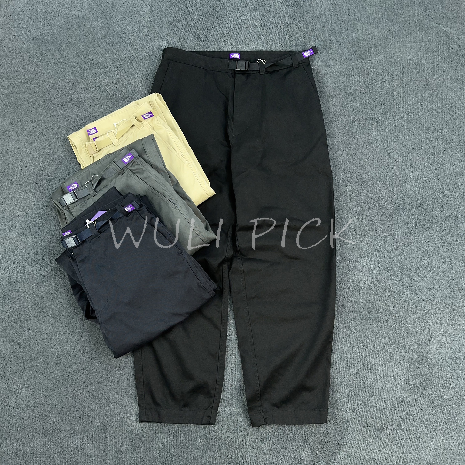 现货TNF紫标Ripstop Field Pants NT5317N工装直筒伞兵休闲裤23SS-Taobao