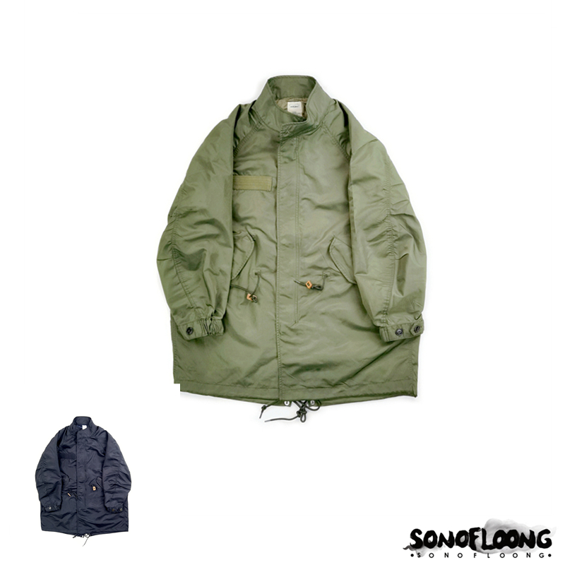 SONOFLOONG复古日系军事风SIX-FIVE PARKA m51 M65宽松风衣VISVIM-Taobao