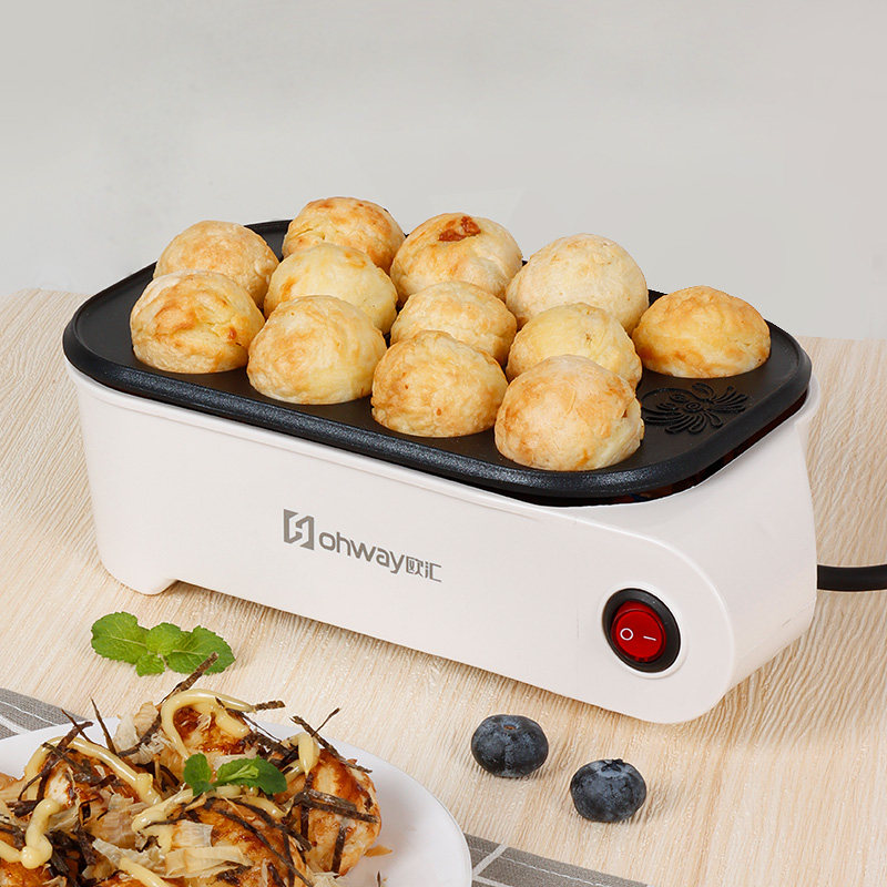 章鱼小丸子机家用迷你章鱼烧机器多功能电热烤盘小型章鱼小丸子锅