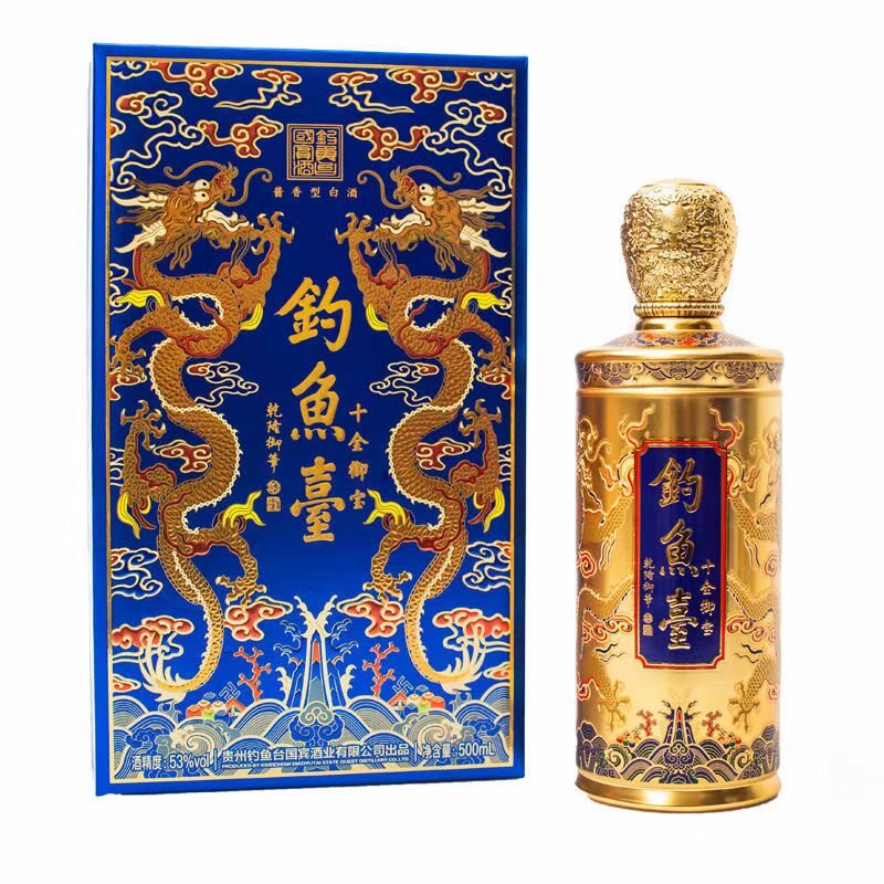 新品未使用品☆ 釣魚台 白酒 53％ 500ml 珍酒 釣魚台国賓酒 中国酒 釣魚台国賓酒（ちょうぎょだいこくひんしゅ）」という、中国の高級白酒
